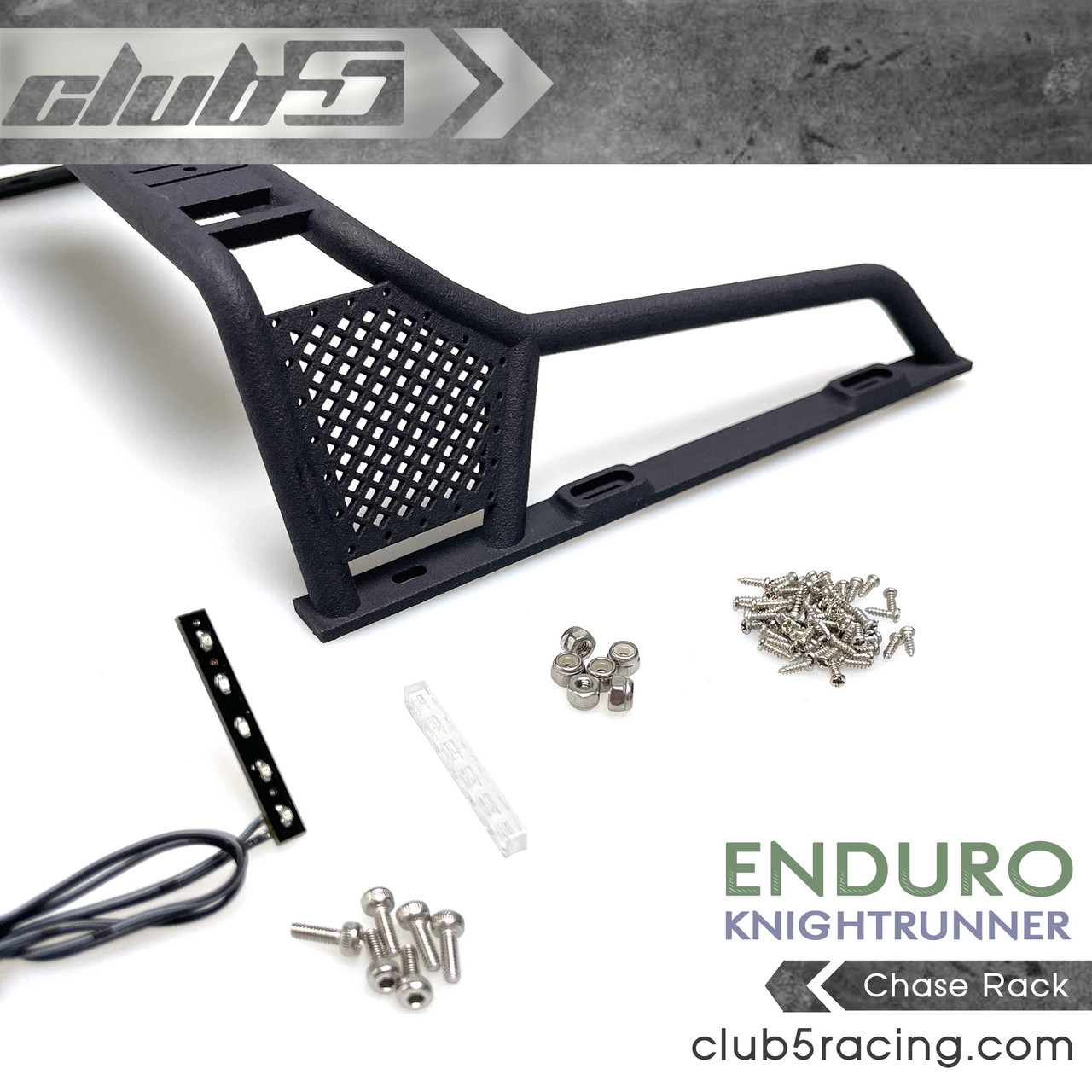 Chase Rack w/ 3rd Brake Light for Element Knightrunner