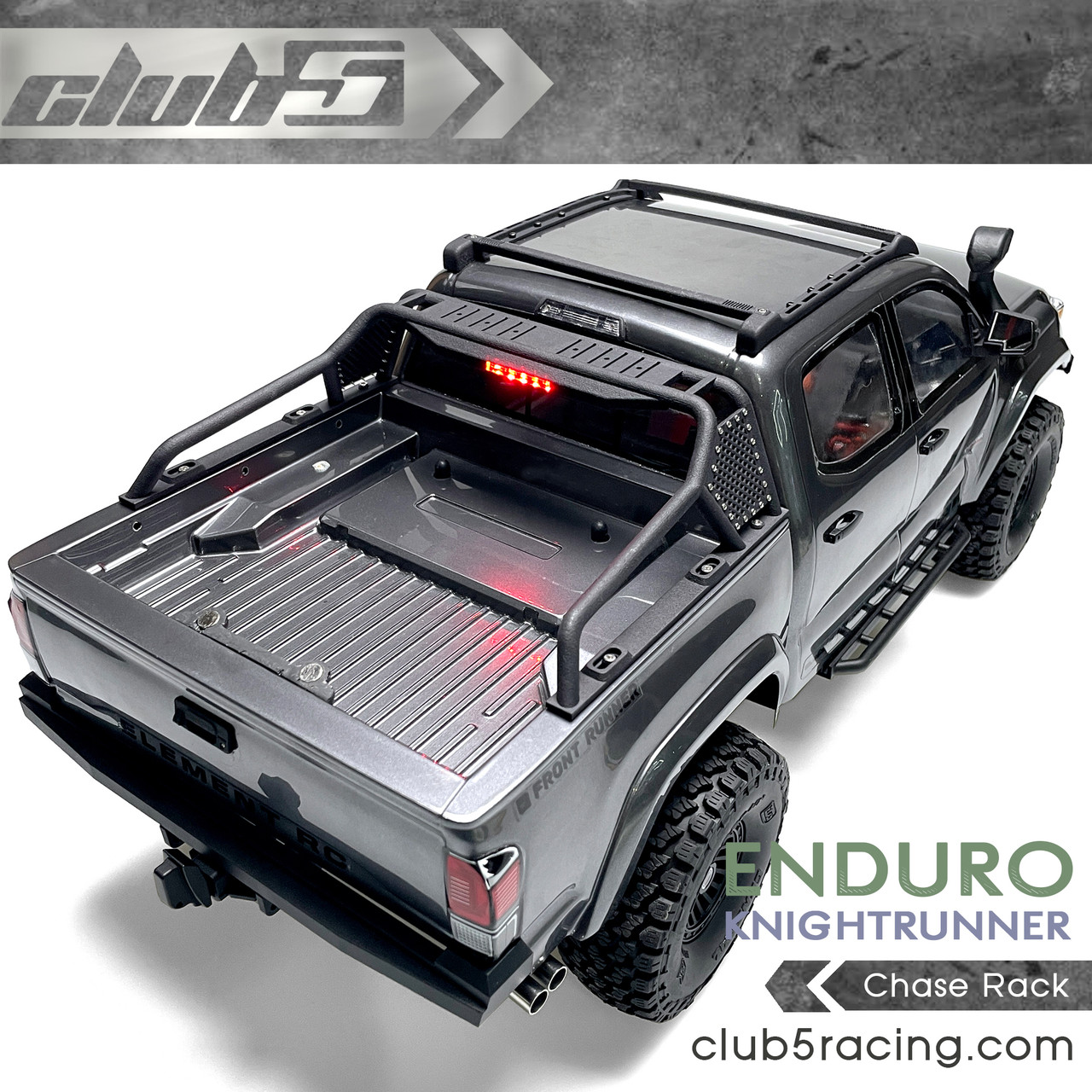 Chase Rack w/ 3rd Brake Light for Element Knightrunner