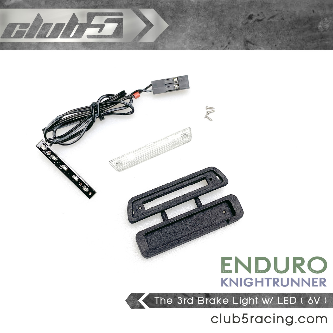 The 3rd Brake Light for Element RC Knightrunner