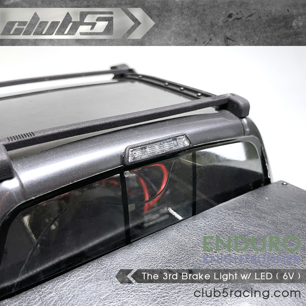 The 3rd Brake Light for Element RC Knightrunner