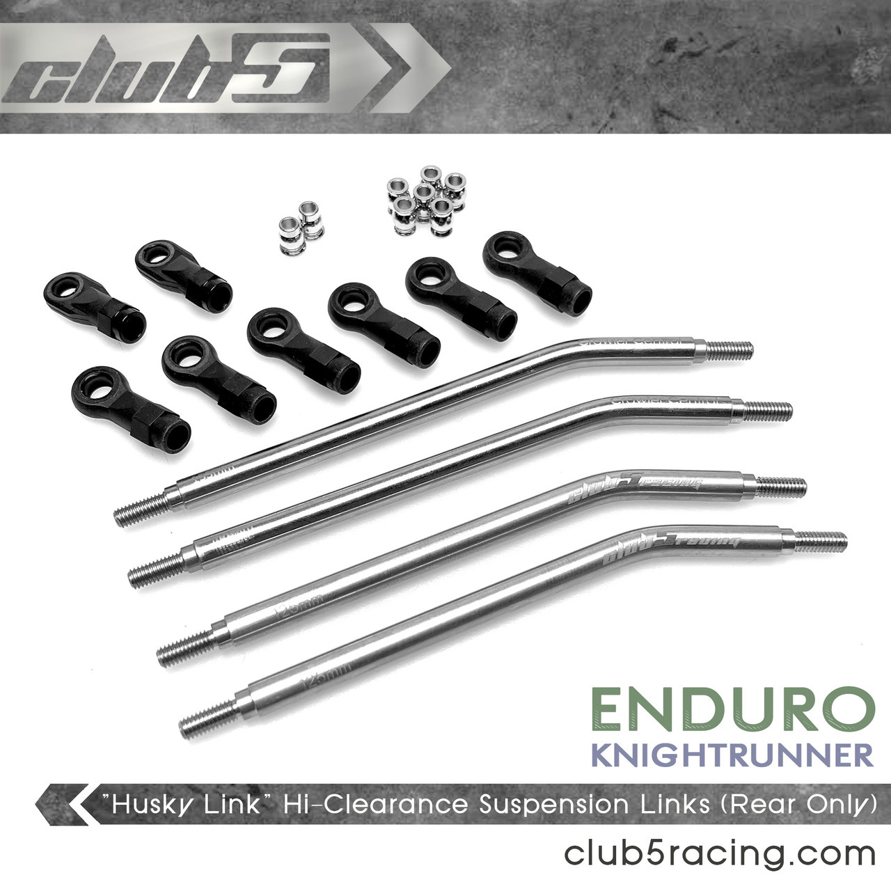 "Husky Link" Hi-Clearance Suspension Links for Element Knightrunner ( Rear Only )