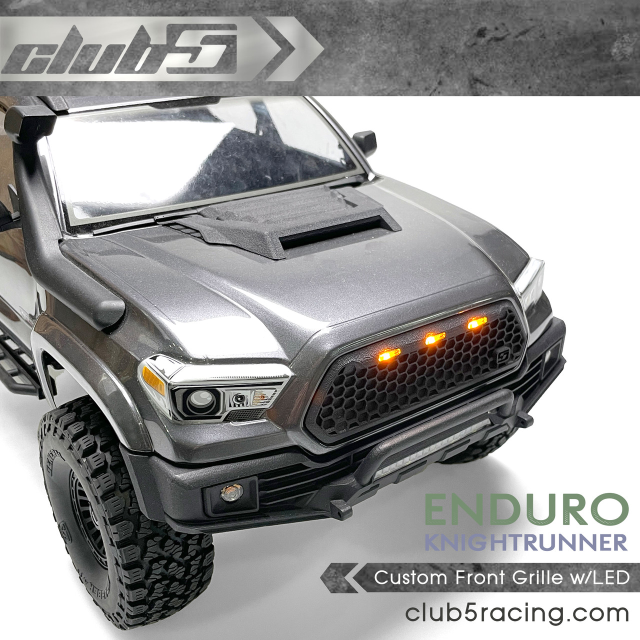Custom Front Grille w/LED for Element Knightrunner