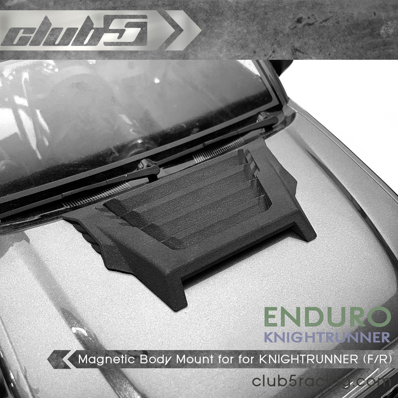 Magnetic Body Mount for KNIGHTRUNNER ( F /R )
