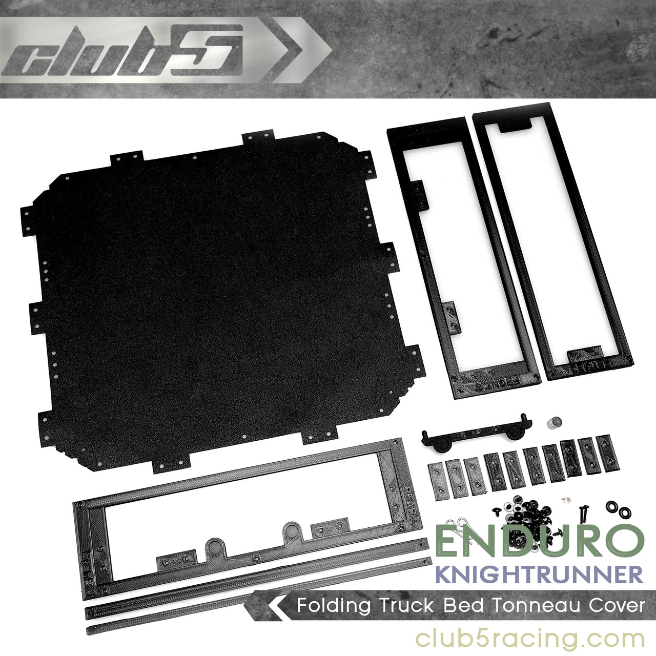 Folding Truck Bed Tonneau Cover for Element Knightrunner
