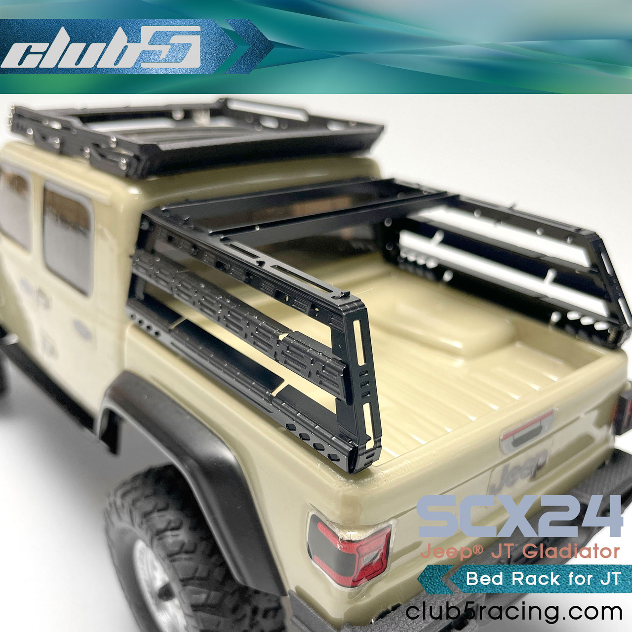Bed Rack for Axial SCX24 Jeep Gladiator