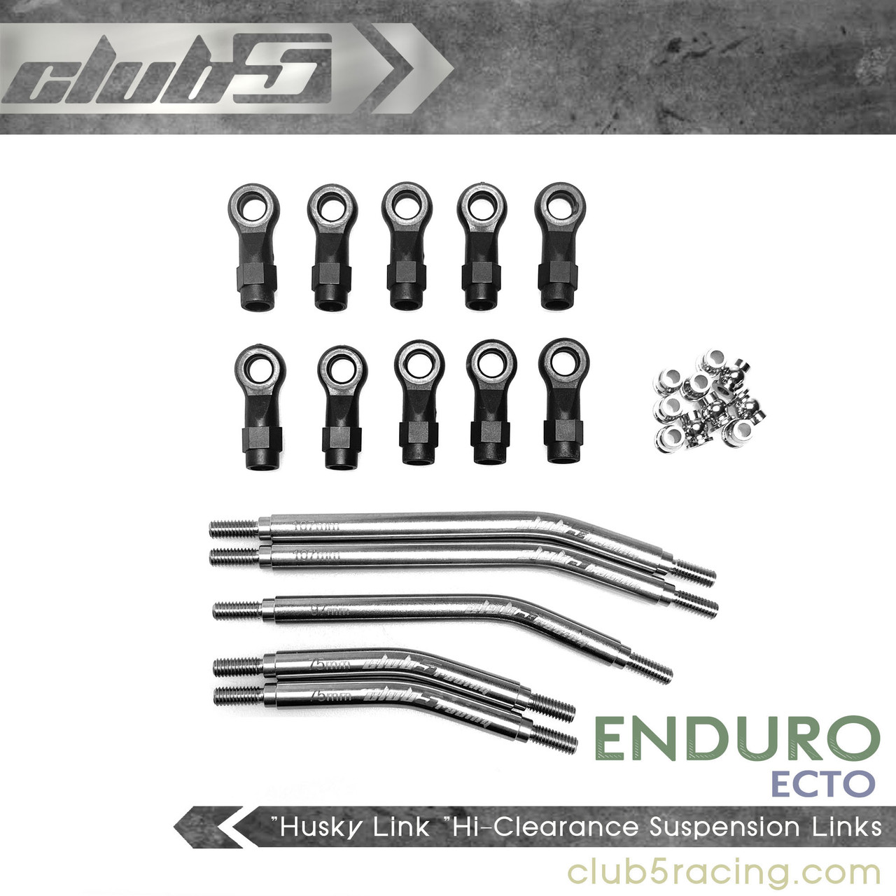 "Husky Link "Hi-Clearance Suspension Links for Enduro ECTO