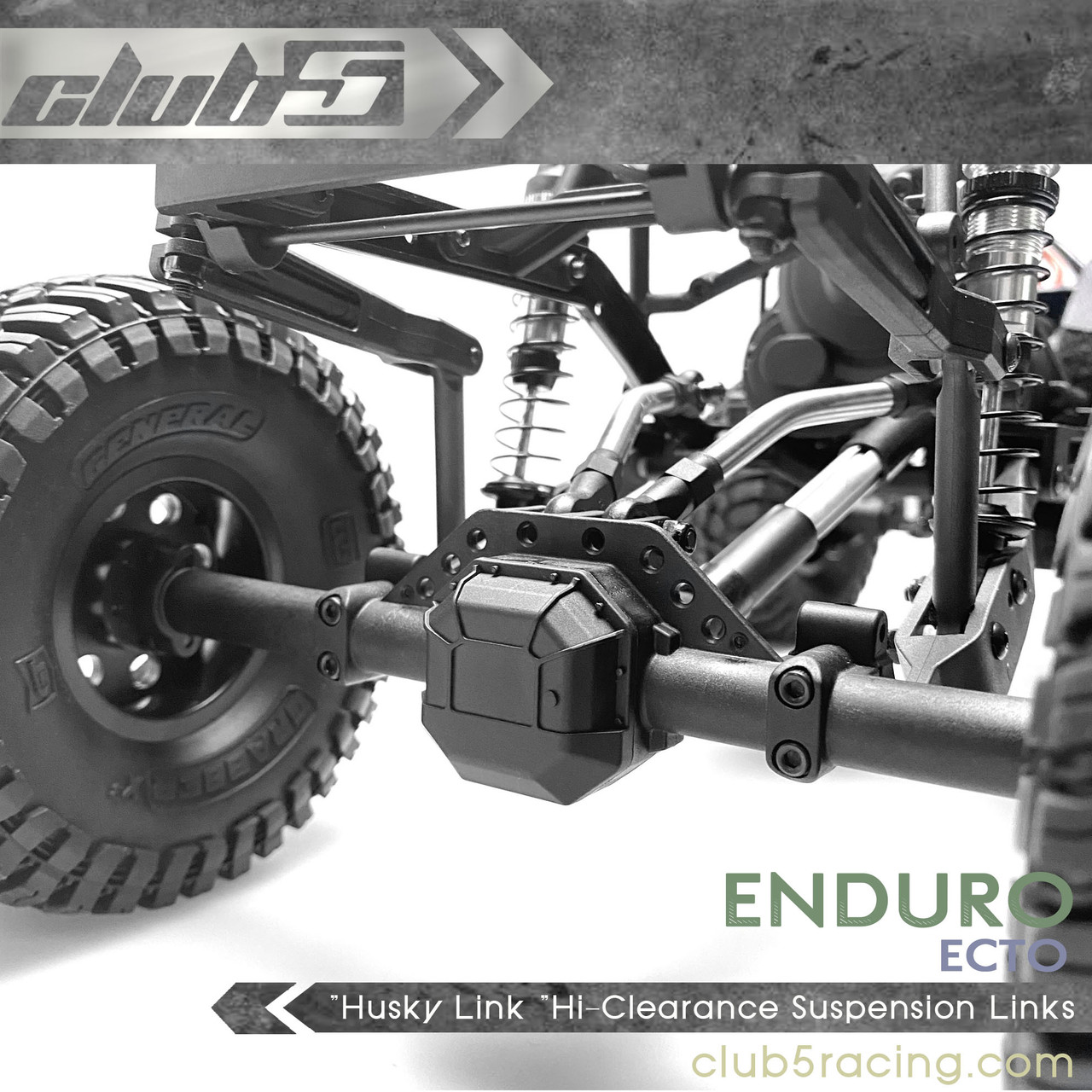 "Husky Link "Hi-Clearance Suspension Links for Enduro ECTO