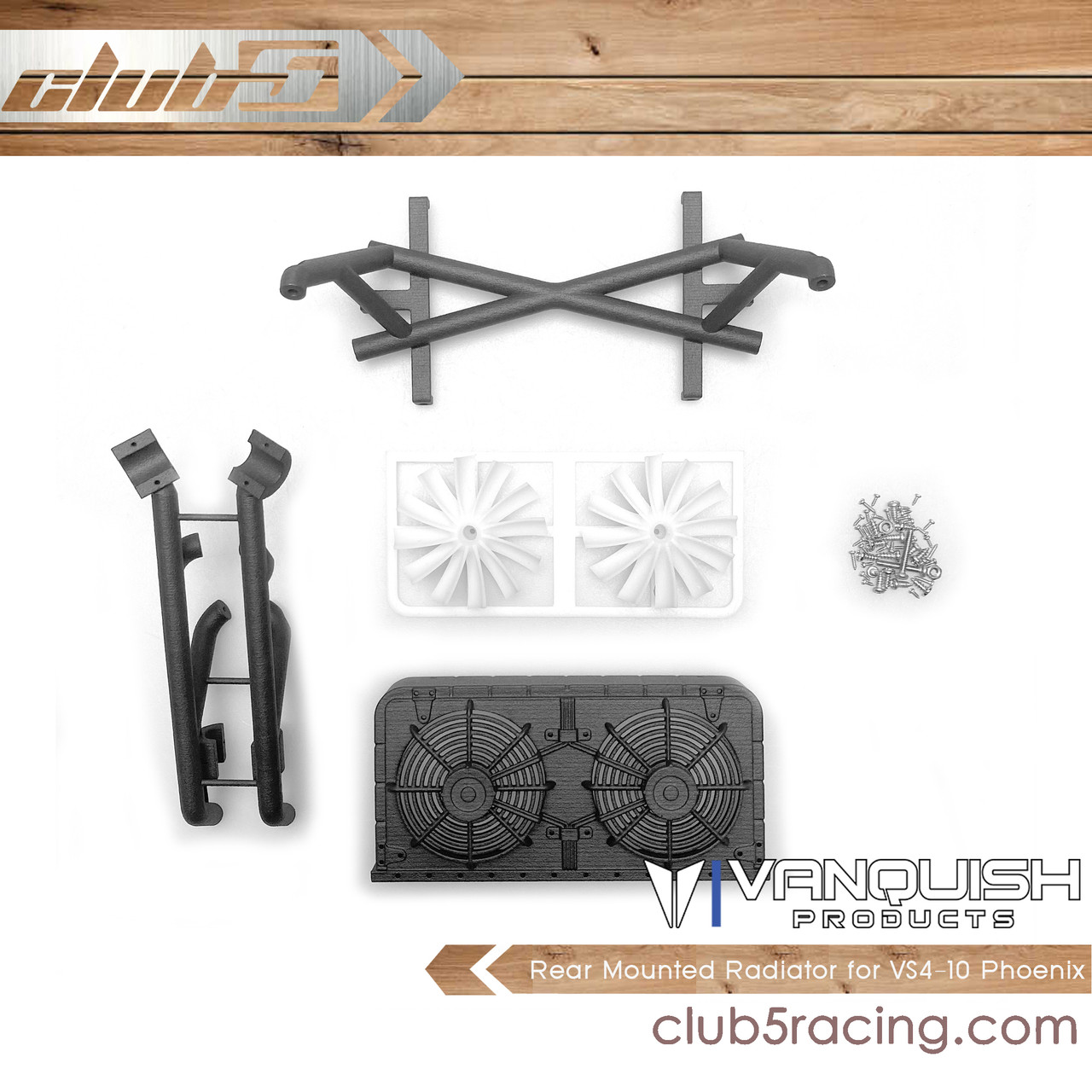 Rear Mounted Radiator for VS4-10 Phoenix