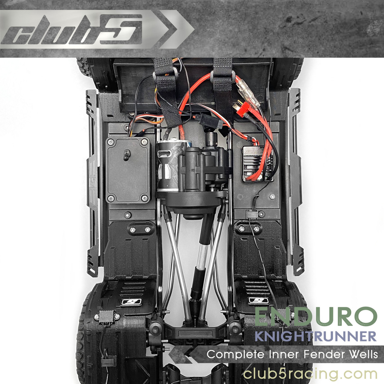 Complete Inner Fender Wells w/ Rock Light for Element Knightrunner