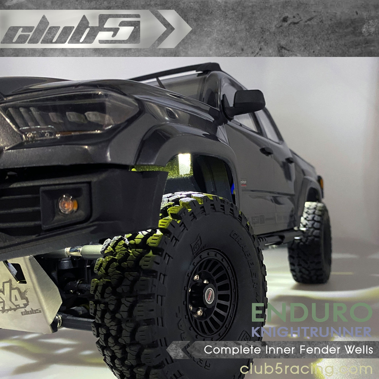 Complete Inner Fender Wells w/ Rock Light for Element Knightrunner