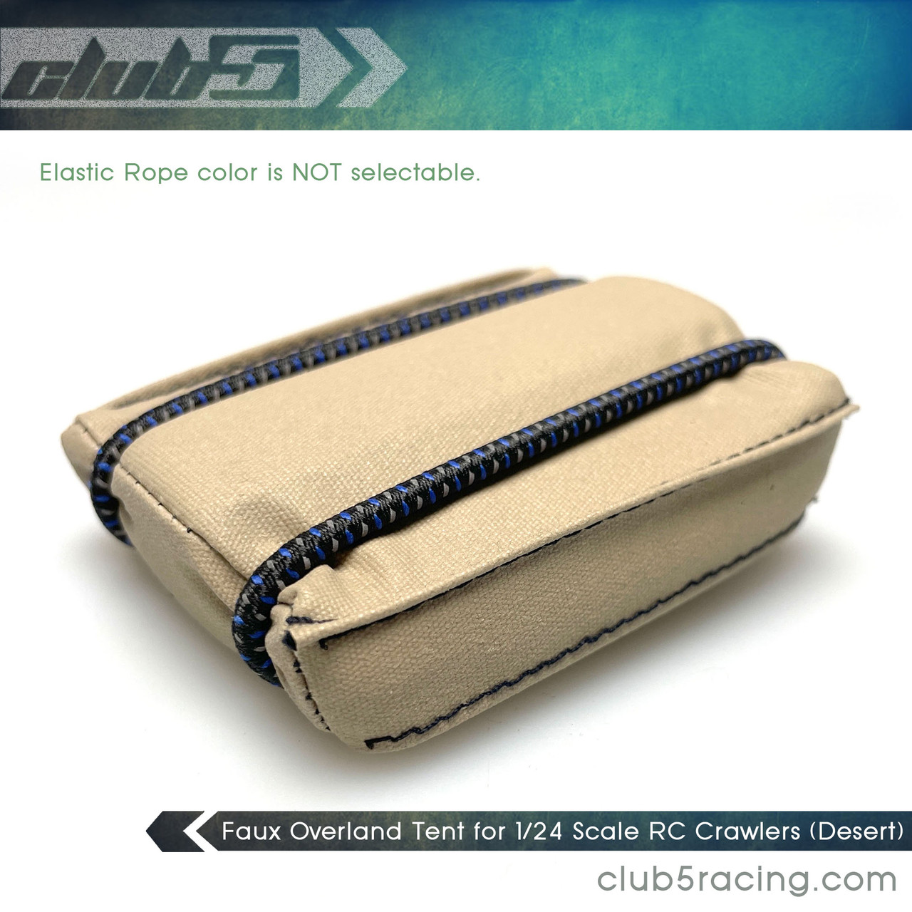 Faux Overland Tent for 1/24 Scale RC Crawlers (Desert)