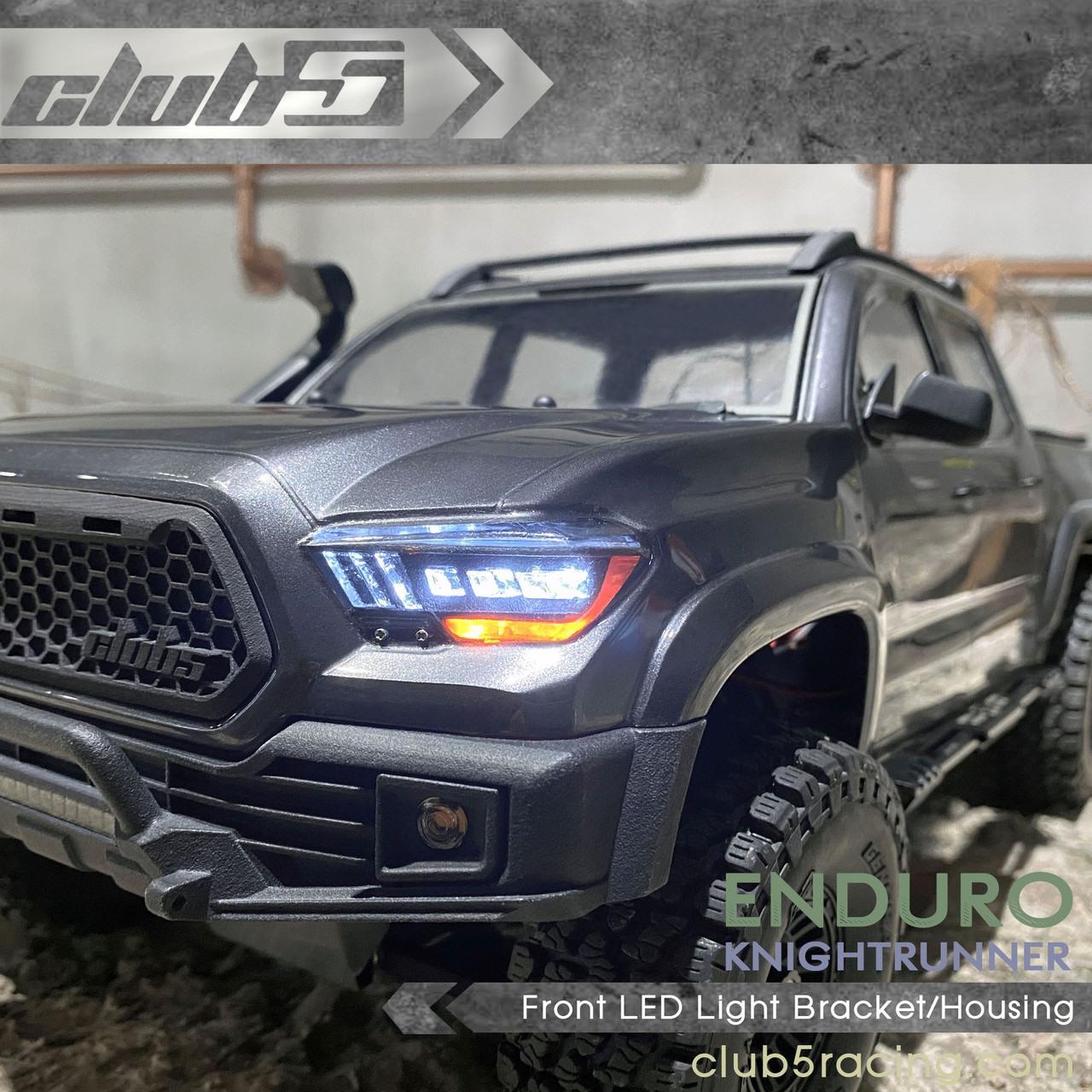 Front LED Light Bracket/Housing for Element Knightrunner