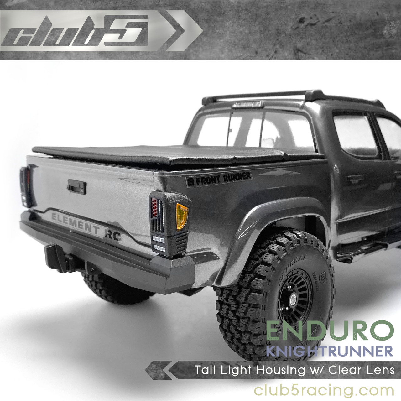 Tail Light Housing w/ Clear Lens for Element Knightrunner