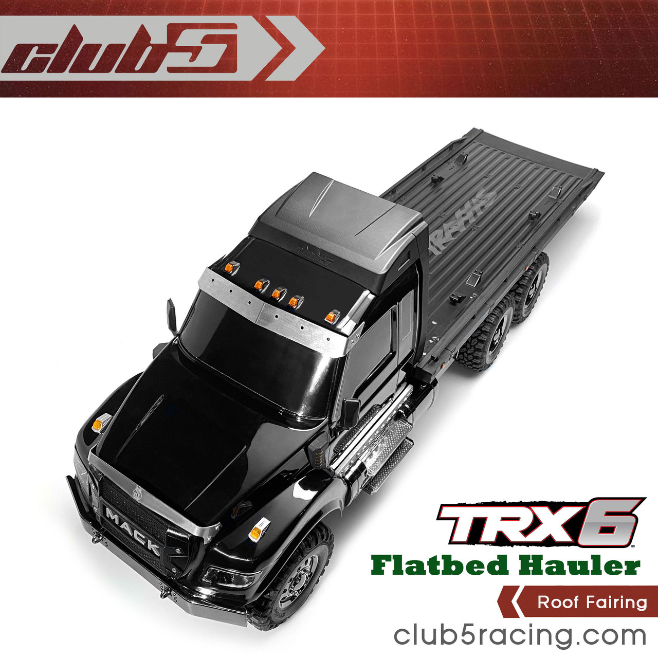 Roof Fairing for Traxxas TRX-6 HAULER