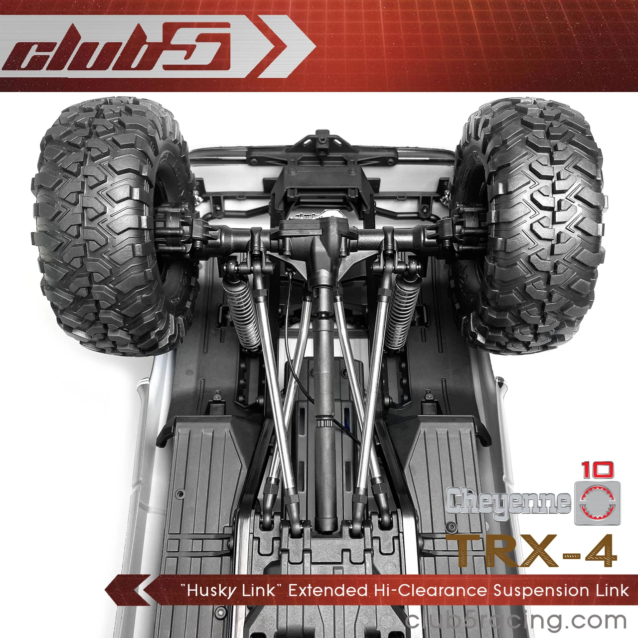 "Husky Link" Hi-Clearance Suspension Links for TRX-4 1979 K10
