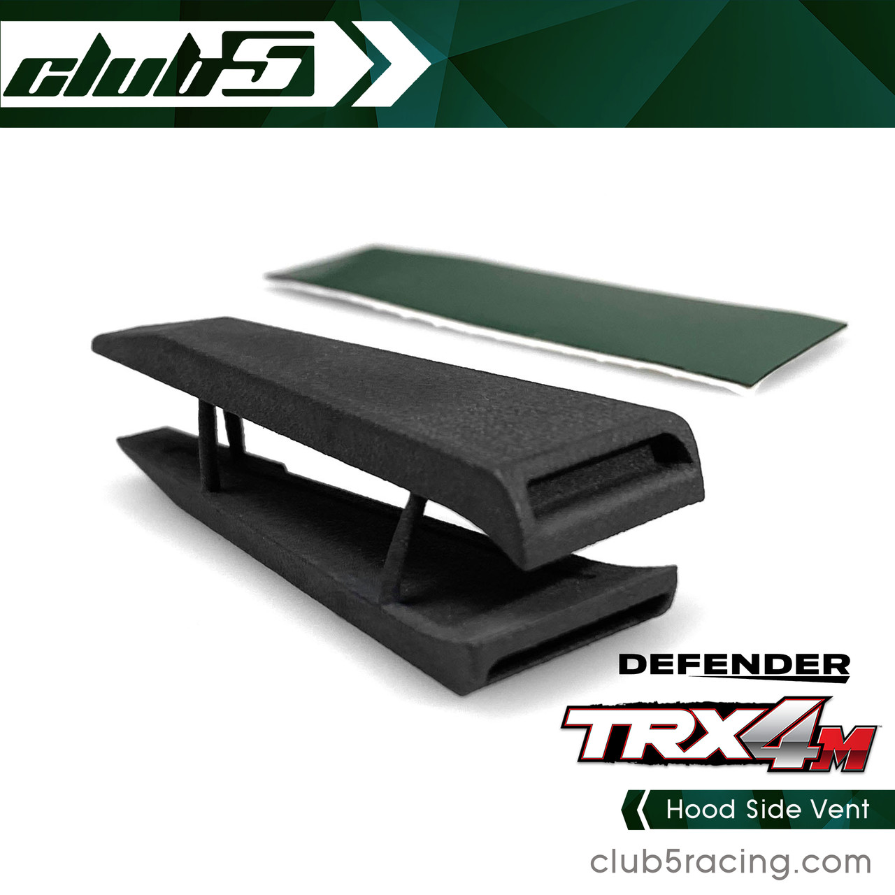 Hood Side Vent for Traxxas TRX-4M D110 Defender
