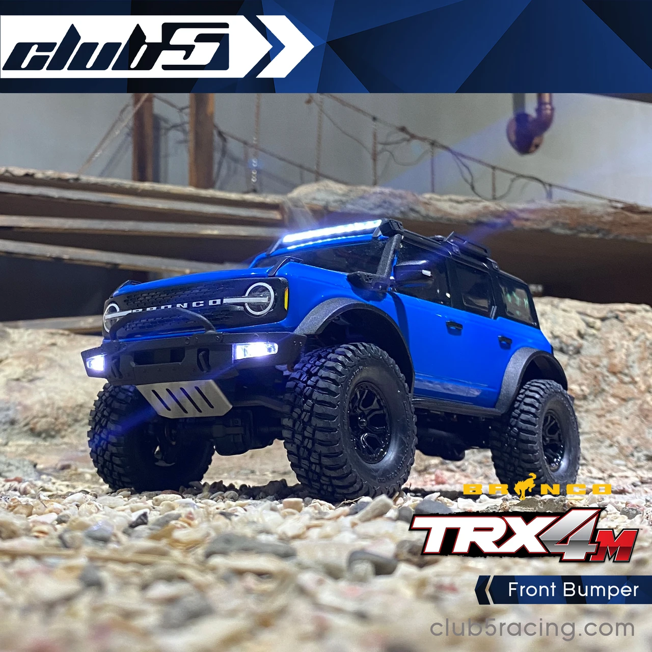 Front Bumper for Traxxas TRX-4M Ford Bronco