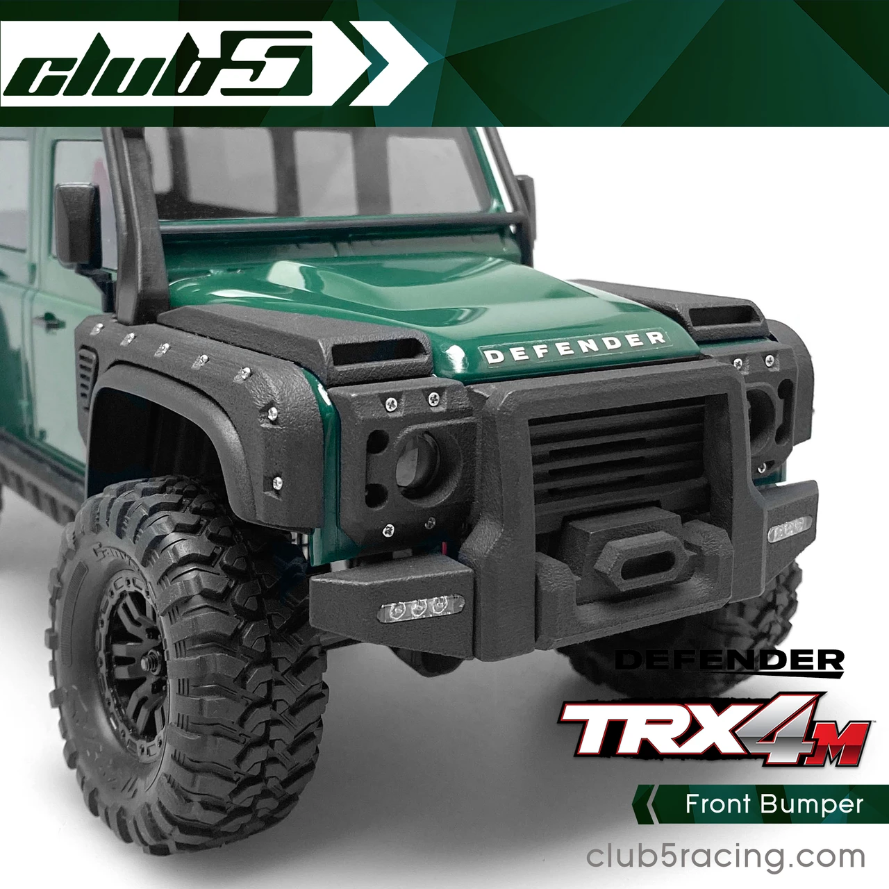 Front Bumper for Traxxas TRX-4M D110 Defender 