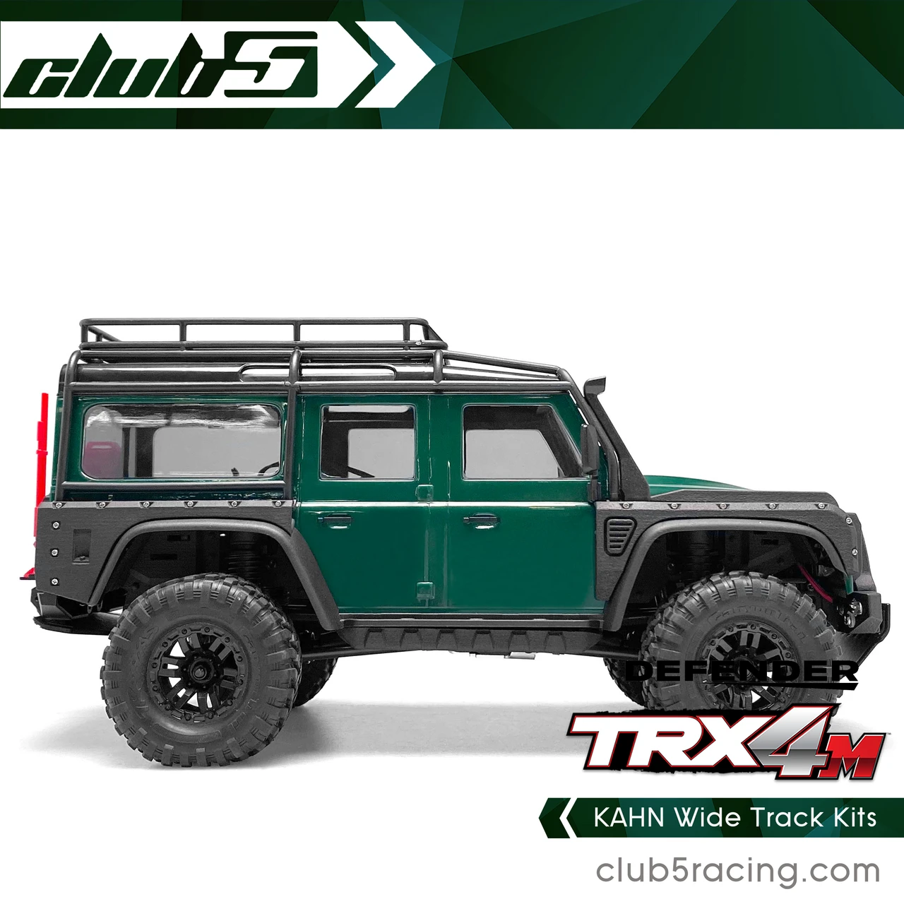 KAHN Wide Track Kits for Traxxas TRX-4M D110 Defender 