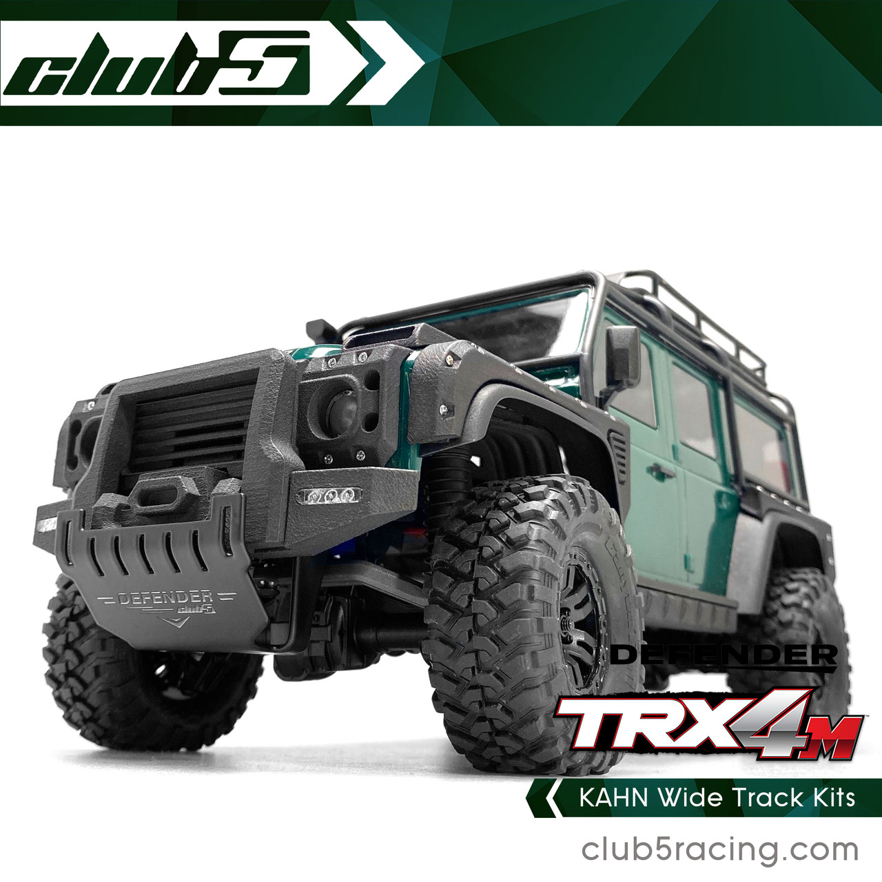 KAHN Wide Track Kits for Traxxas TRX-4M D110 Defender 