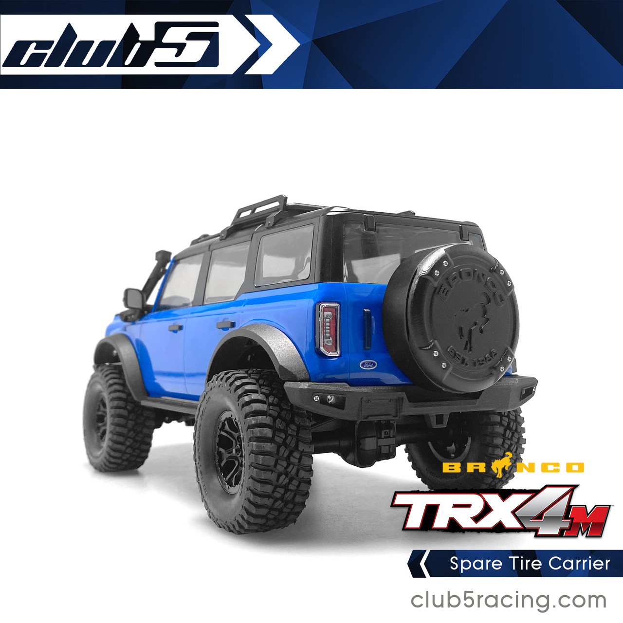 Spare Tire Carrier for Traxxas TRX-4M Ford Bronco