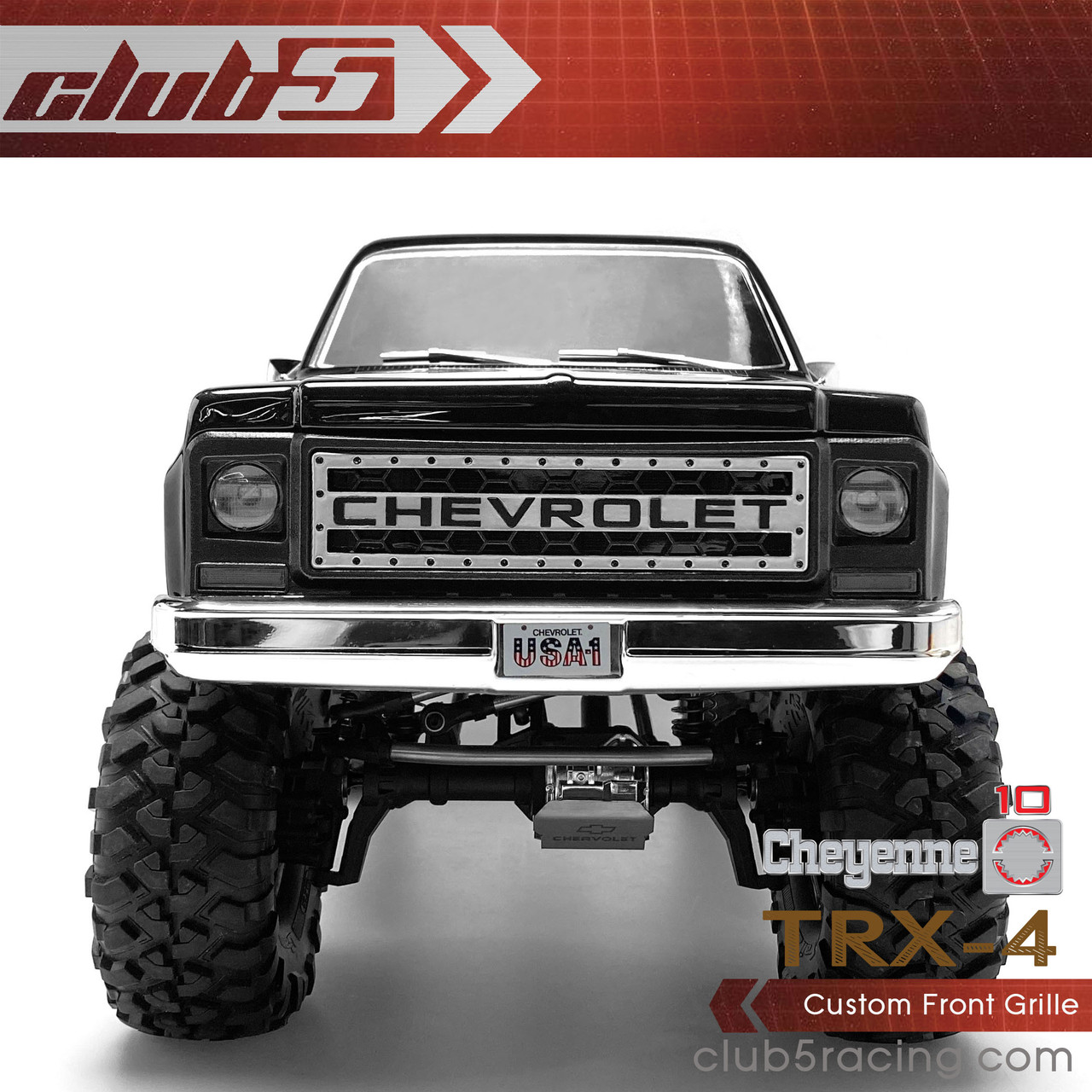 Custom Front Grille for TRX-4 1979 K10