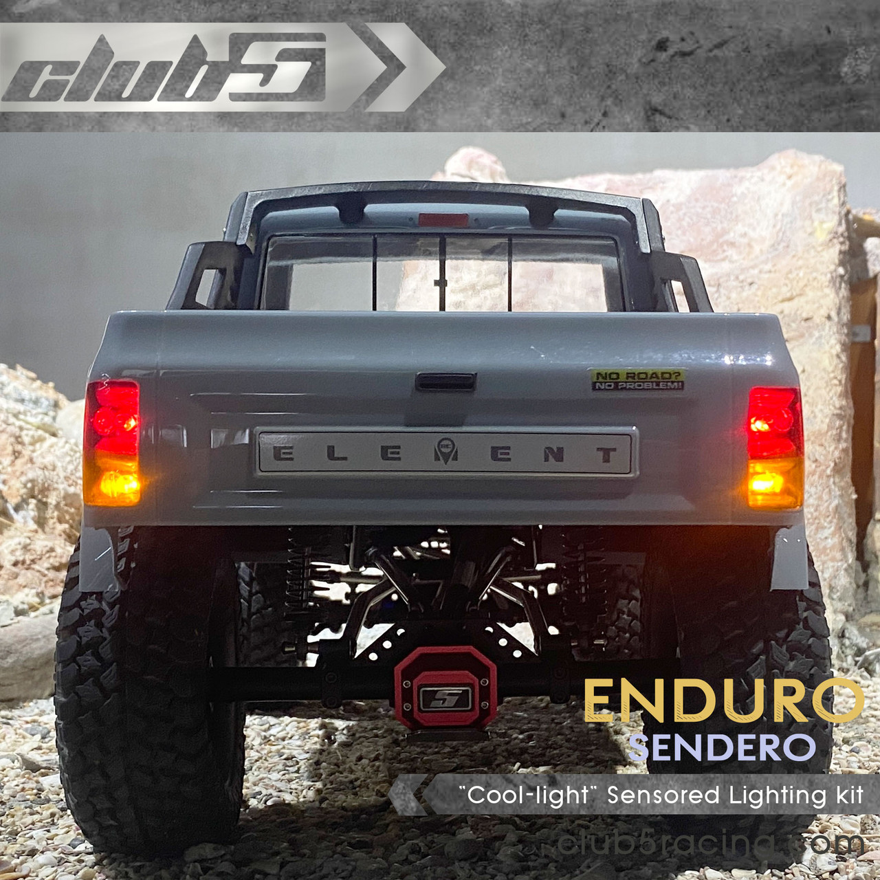 "Cool-light" Sensored Lighting kit for Element Enduro Sendero