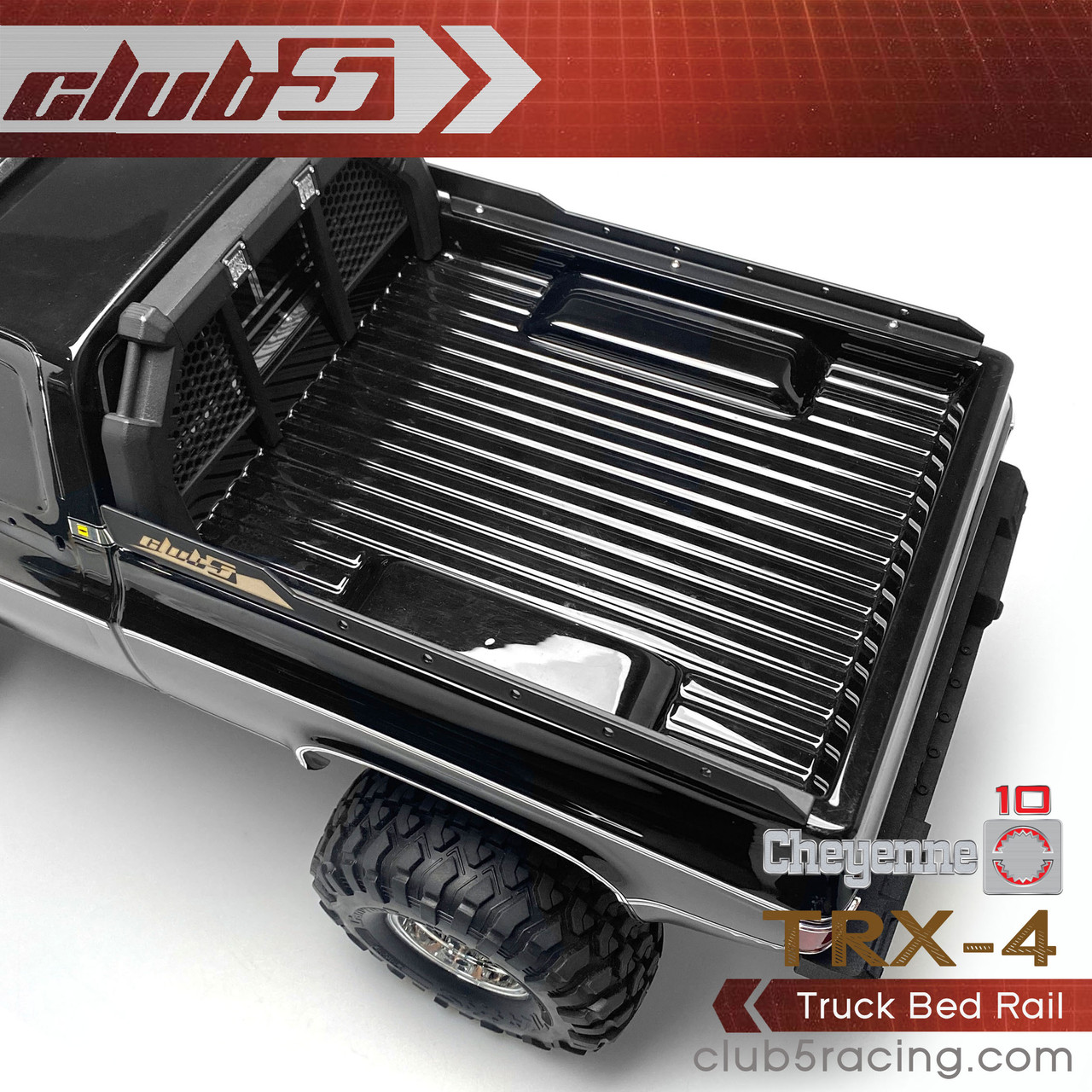 Truck Bed Rail for TRX-4 1979 K10