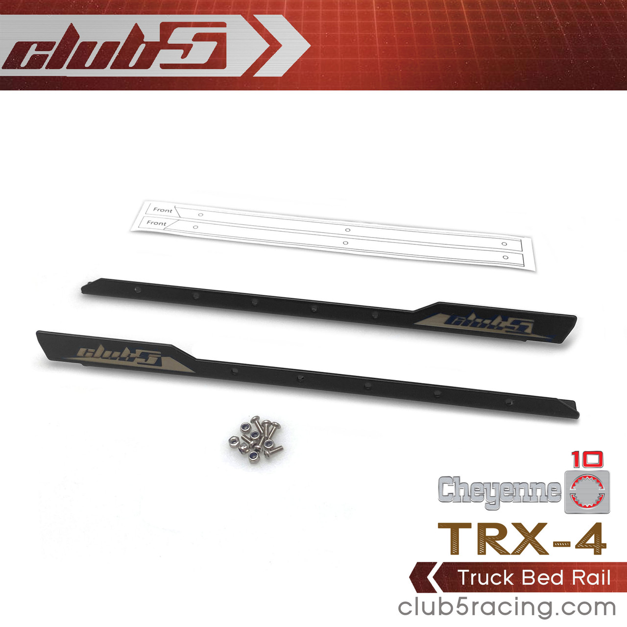 Truck Bed Rail for TRX-4 1979 K10
