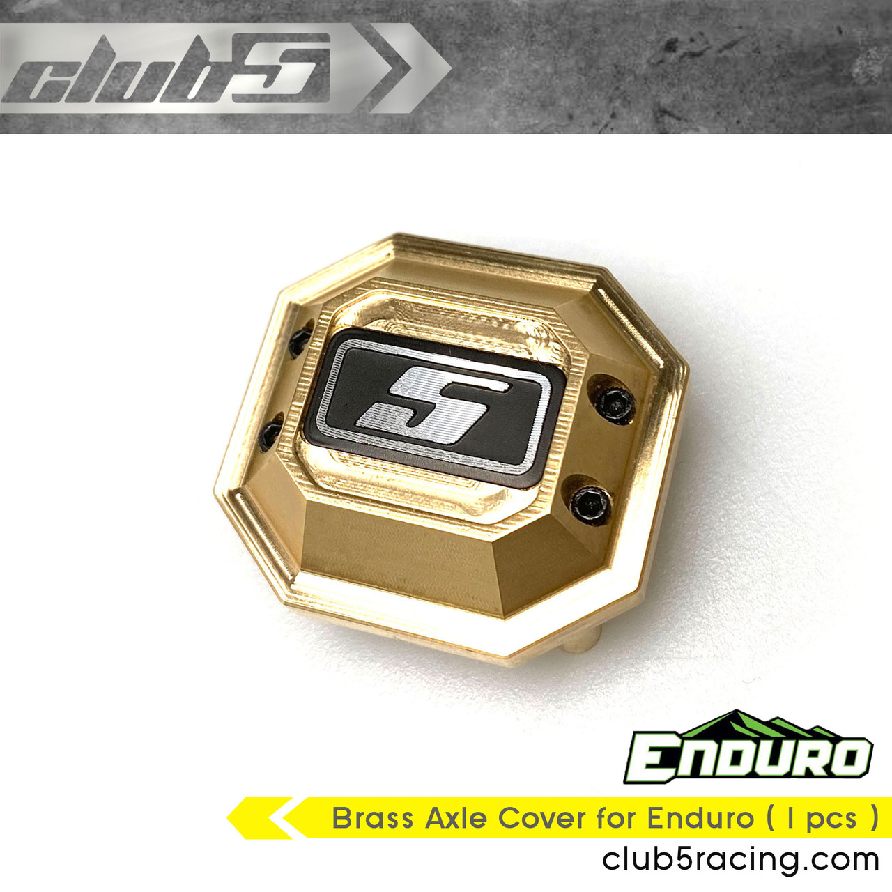 Brass Axle Cover for Element Enduro Trailrunner / Knightrunner (1 pcs)