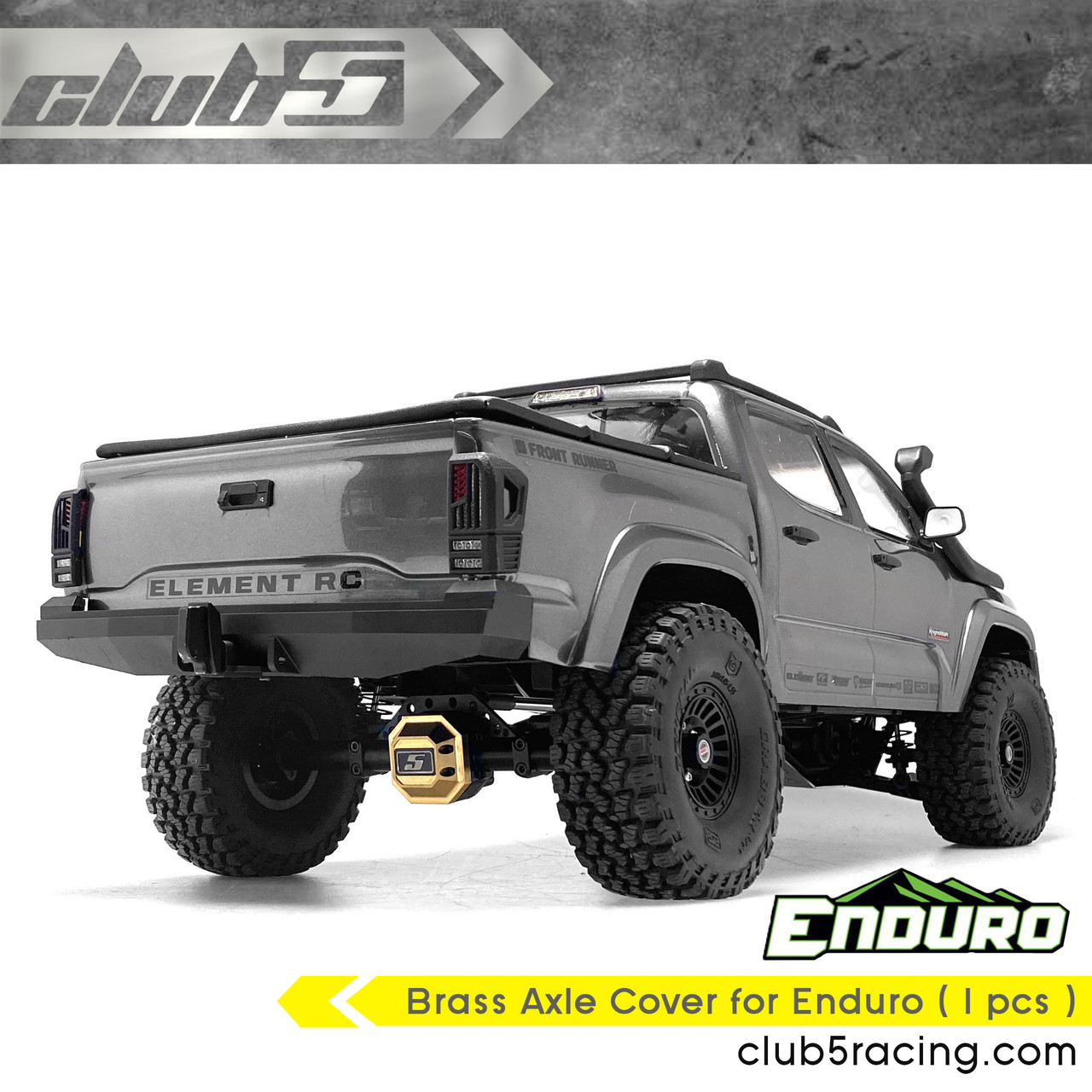 Brass Axle Cover for Element Enduro Trailrunner / Knightrunner (1 pcs)