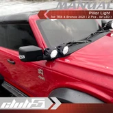 Pillar Light for TRX-4 Bronco 2021