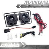 Front LED Head Light / Blinker Bucket for Element Sendero HD ( 6V LED Included )