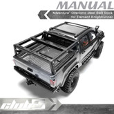 "Adventure" Overland Steel Bed Rack for ELEMENT RC KNIGHTRUNNER