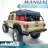 Tail Light for SCX24 Jeep Gladiator