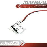 Electronic Switch for TRX-6 Lighting Control ( Waterproof  )