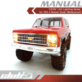 TRX-4 Blazer _"EZON" LED Lighting Series for Traxxas TRX-4 Blazer Body (Waterproof)