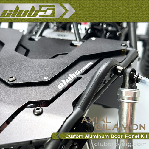 Aluminum Body Panel Kit for Axial AXP8 Gilamon ( V2 )