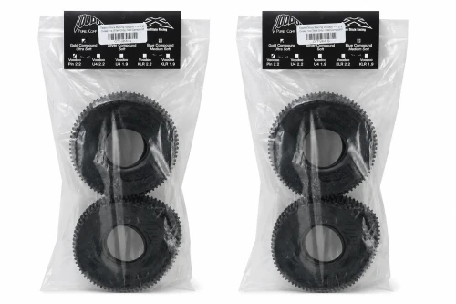 22PIN-G 2.2 Voodoo Pin Tires Rubber Compounds Gold (Ultra Soft) ( 4 )