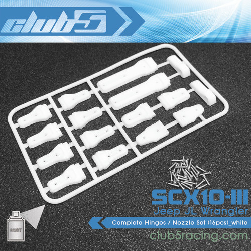 Complete Hinges Set ( 16 Pcs ) for Axial SCX10 III JL Jeep JL Wrangler