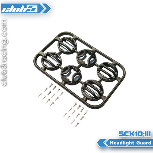 Headlight Guard for SCX10 III Jeep JL Wrangler / JT Gladiator