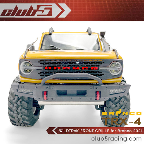Wildtrak Front Grille for Traxxas TRX-4 2021 Ford Bronco
