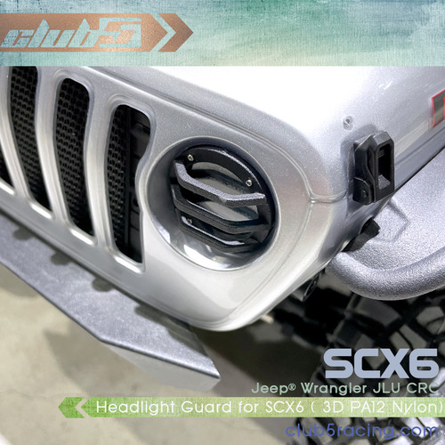 Headlight Guards for Axial SCX6 Jeep JLU Wrangler