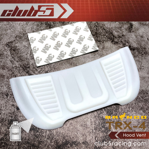 Custom Hood Scoop for TRX-4 2021 Ford Bronco