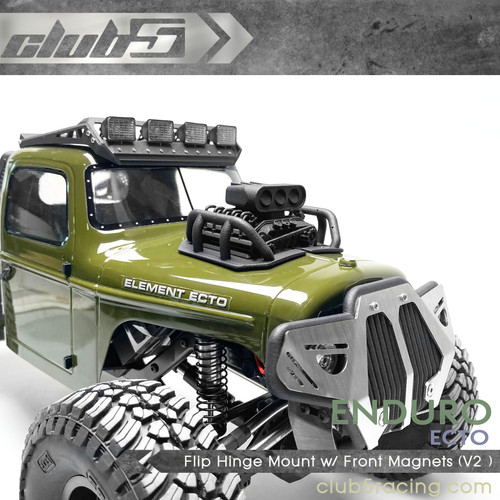 Tilting Body Mount w/ Front Magnets (V2 ) for Enduro Ecto Trail Truck