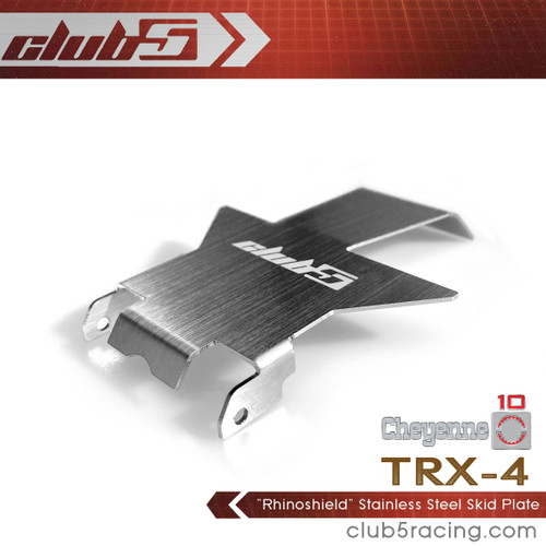 "Rhinoshield" Stainless Steel Center Skid Plate Guard for TRX-4 1979 K10