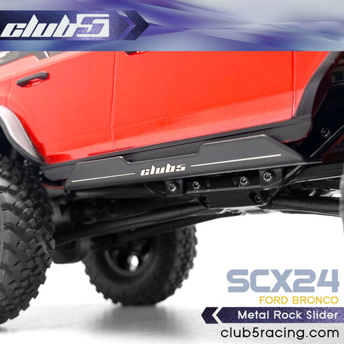 Metal Rock Slider for Axial SCX24 Bronco / Wrangler JLU