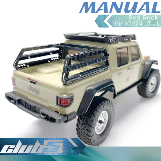 Bed Rack for SCX24 JT 
