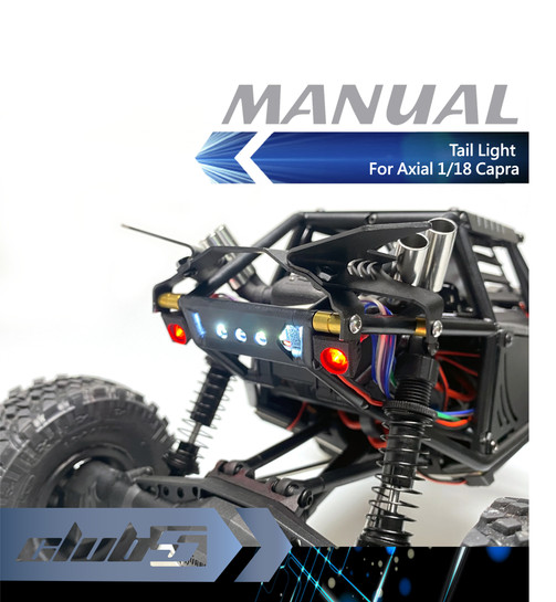 Tail Light for Axial 1/18 Capra