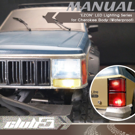 Cherokee_"EZON" LED Lighting Series for Cherokee / Comanche Hard Body ( Waterproof )